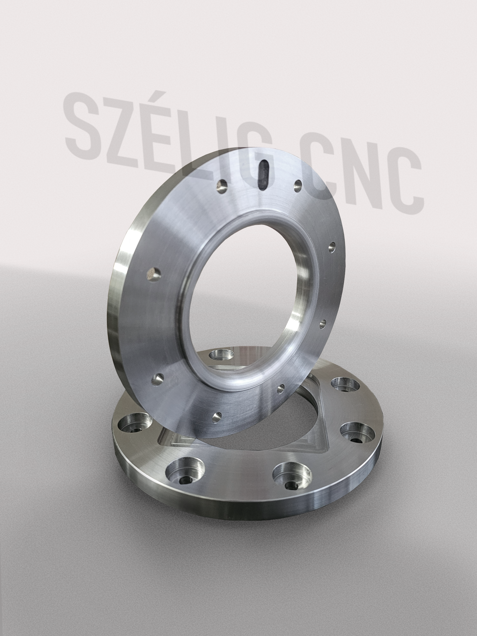 CNC alkatrész közelkép